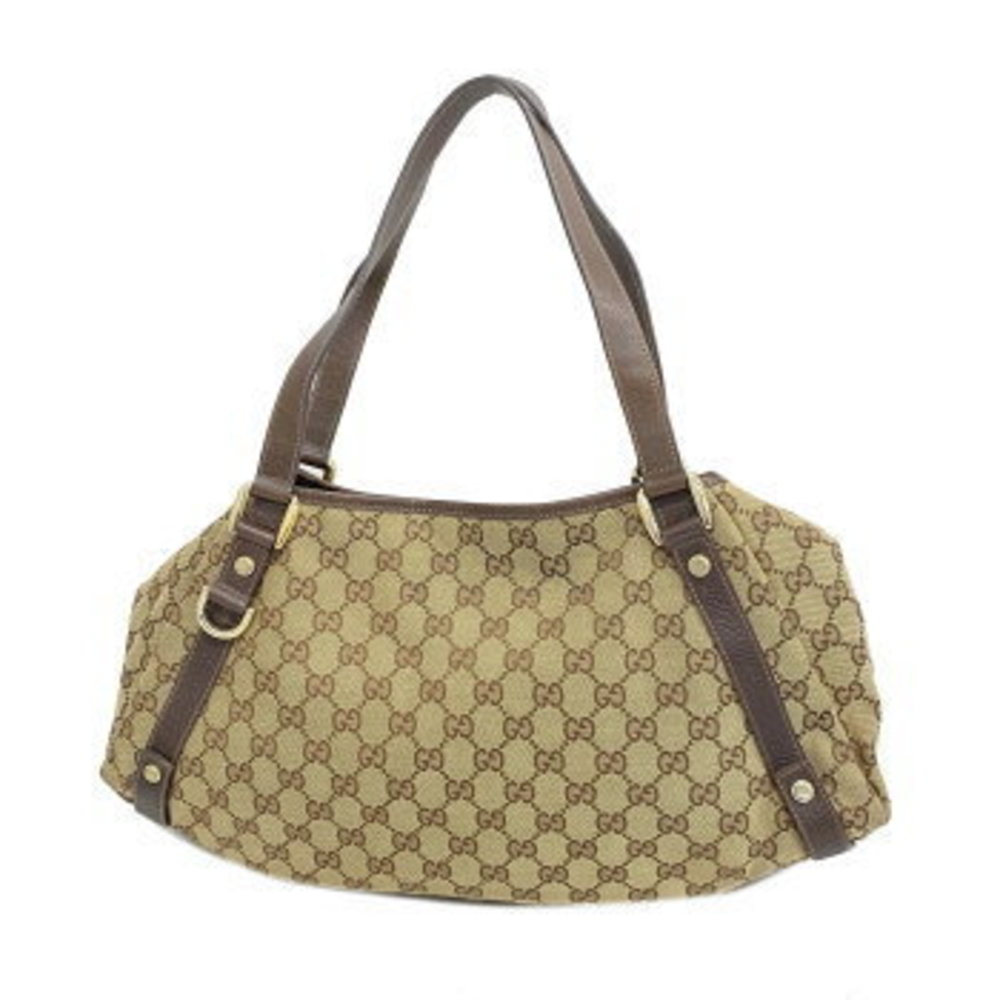 Gucci Tote Bag Gg Canvas Abby Brown S